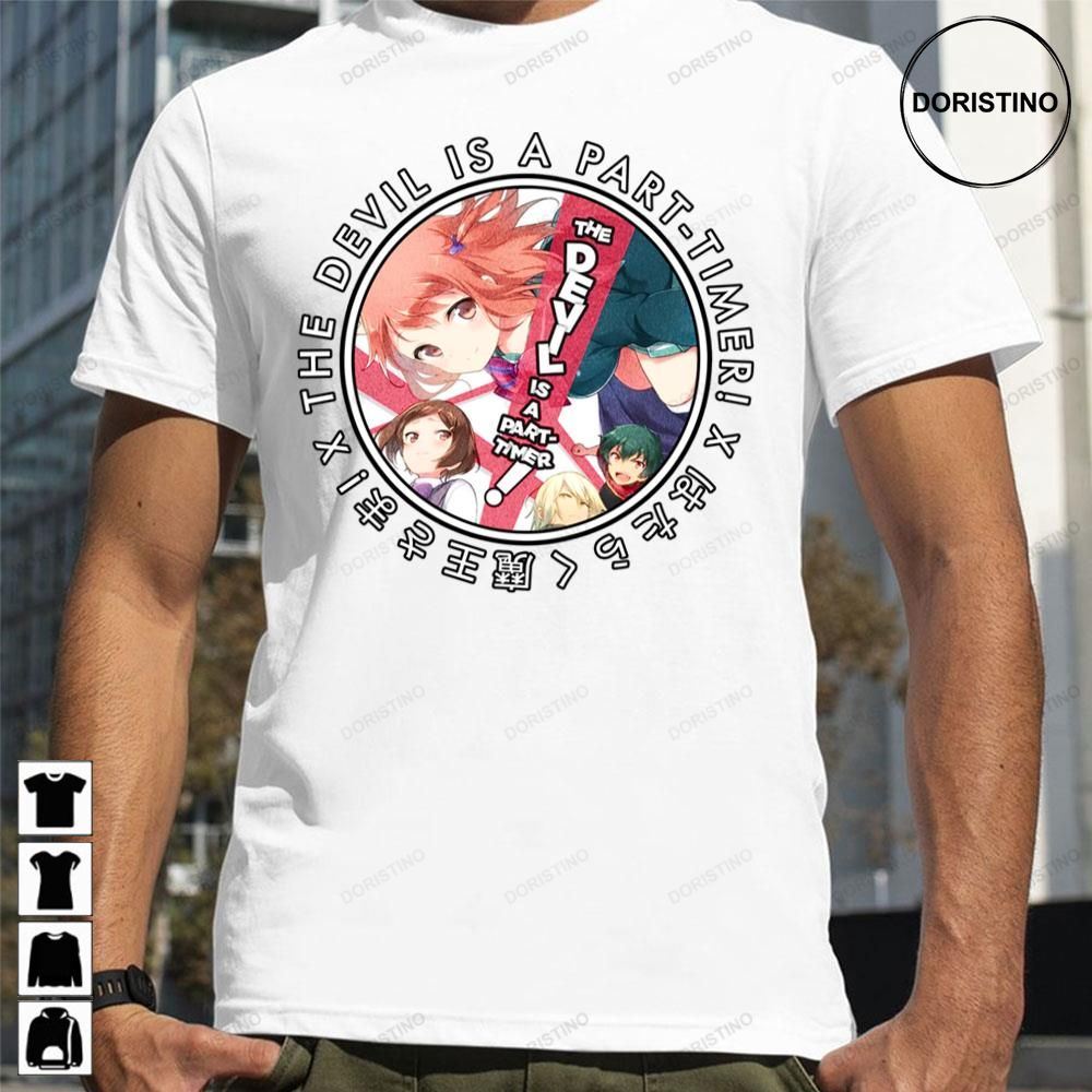 Cute Anime The Devil Is A Part-timer Awesome Shirts